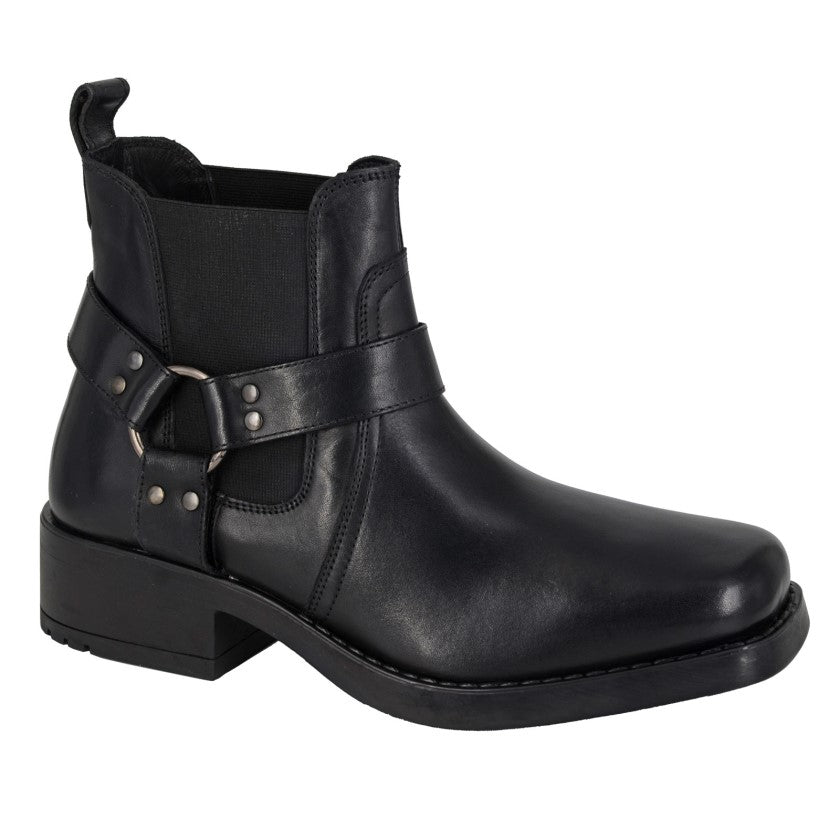 WOODLAND LOW HARLEY Gusset Harness Boot  (M 486A)