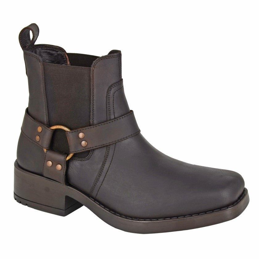 WOODLAND LOW HARLEY Gusset Harness Boot  (M 486B)