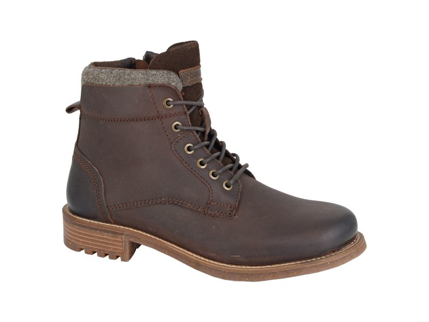 ROAMERS Eyelet Inside Zip Ankle Boot (M 979GB) – Rainbow Apparel