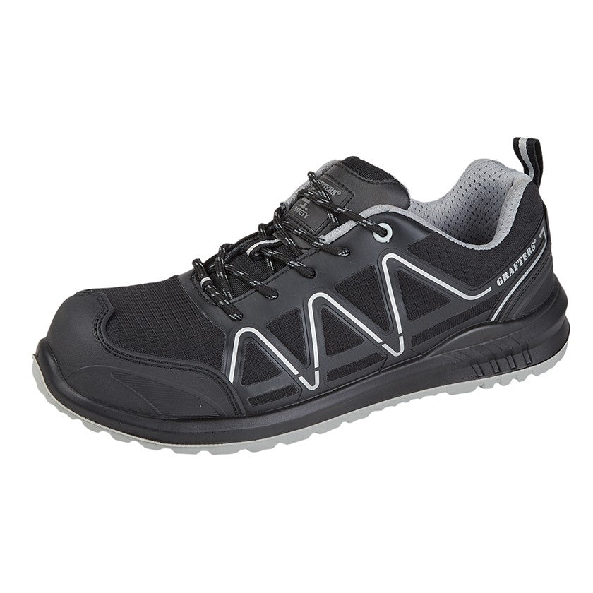 GRAFTERS Fully Composite Non Metal Safety Trainer Shoe  (M 989A)
