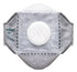 EAGLE FFP3 Valved Carbon Fold Flat Respirator (Pk10)  (P392)