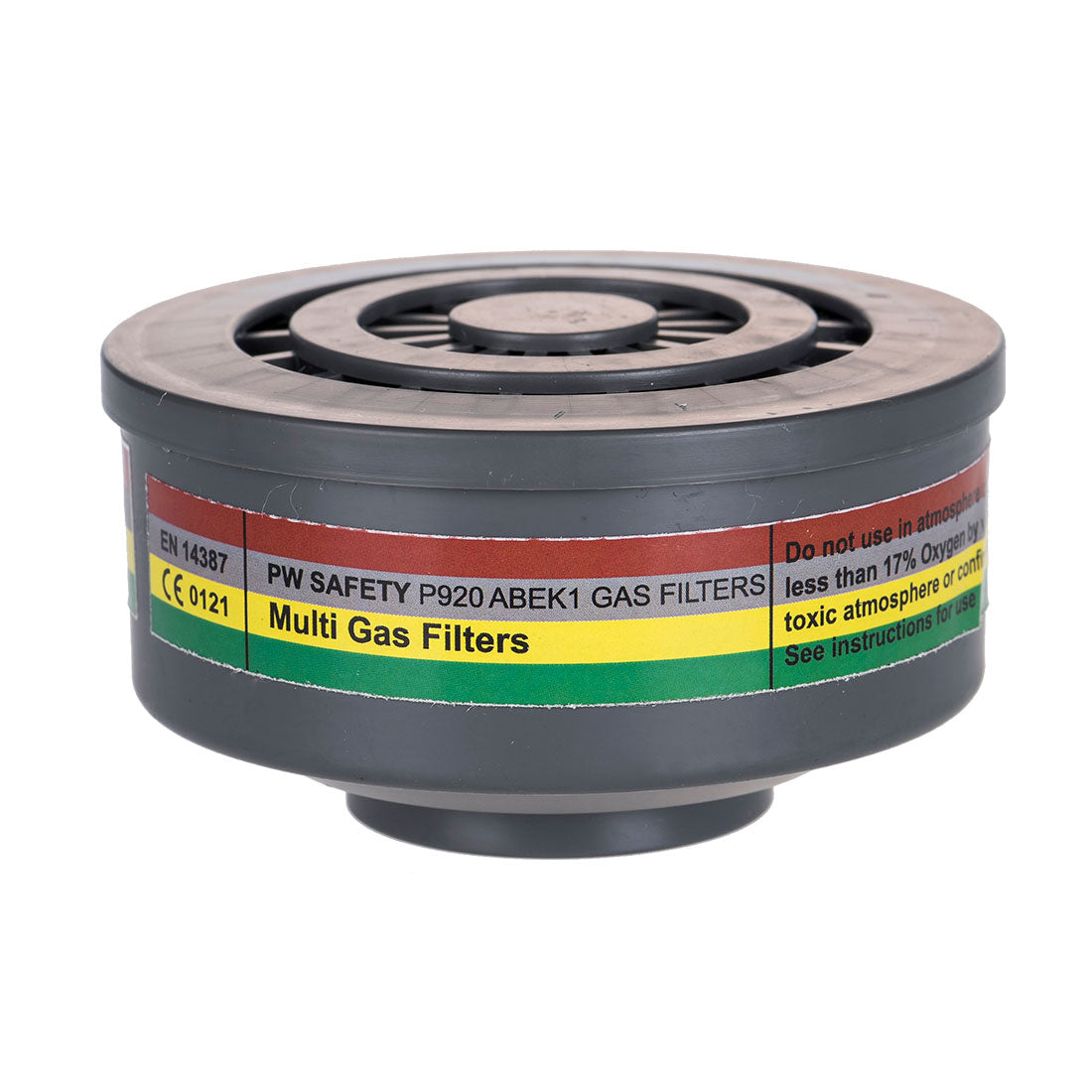 ABEK1 Gas Filter Special Thread Connection (Pk4)  (P920)