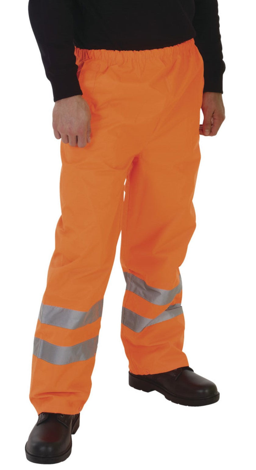 YOKO Hi-Visibility Waterproof Over Trousers  (PP017ORG)