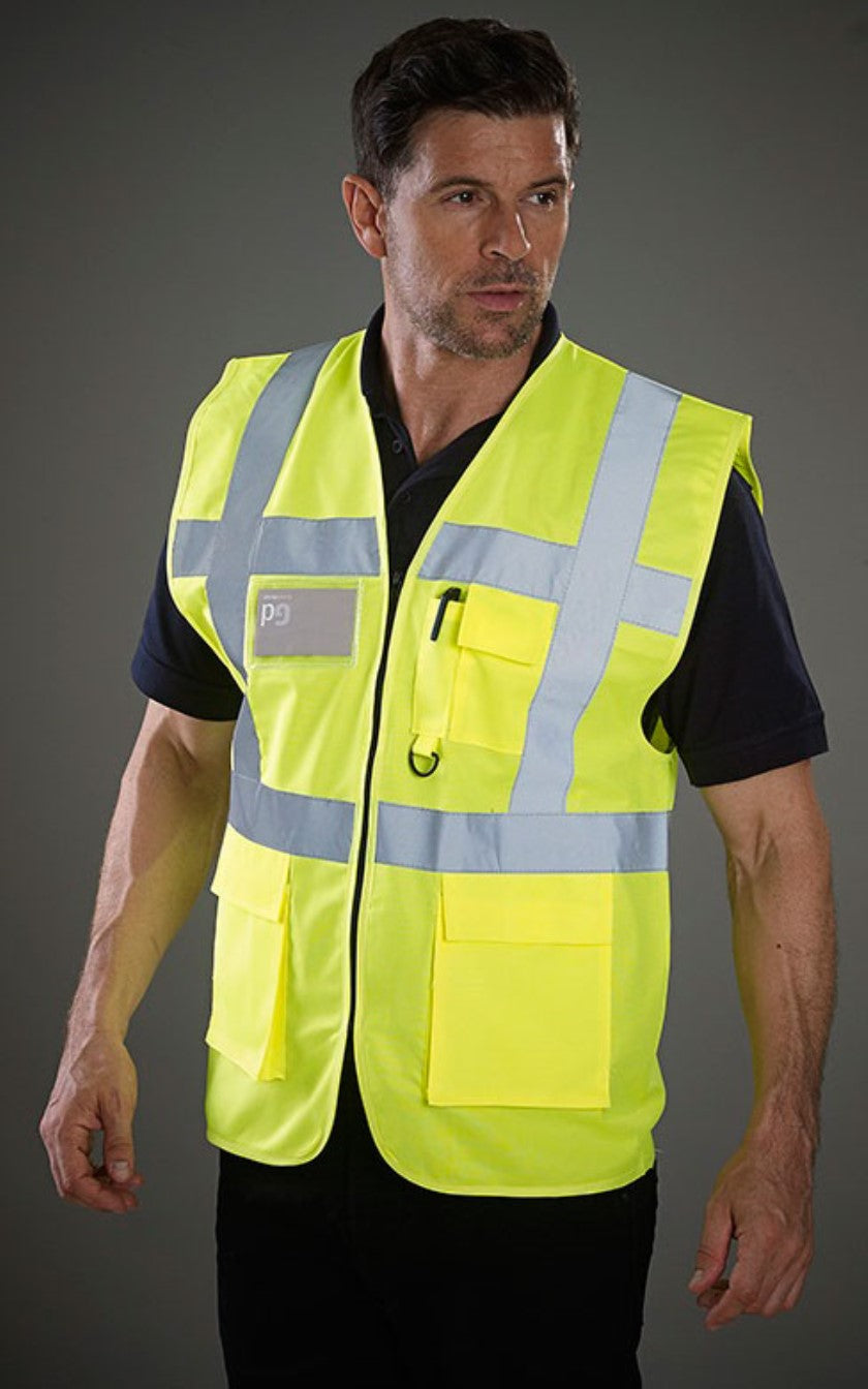 YOKO Hi-Visibility Executive Waistcoat  (PP024YEL)