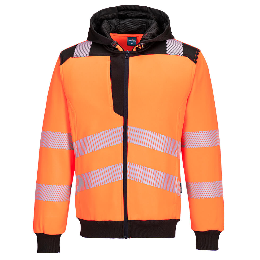 PW3 Hi-Vis Zip Hoodie   (PW327)