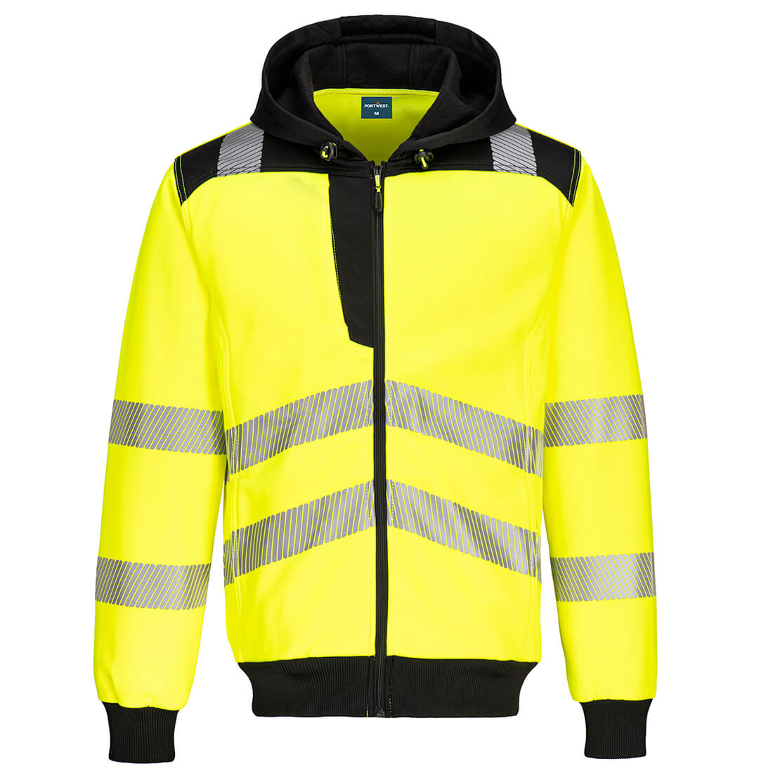 PW3 Hi-Vis Zip Hoodie   (PW327)