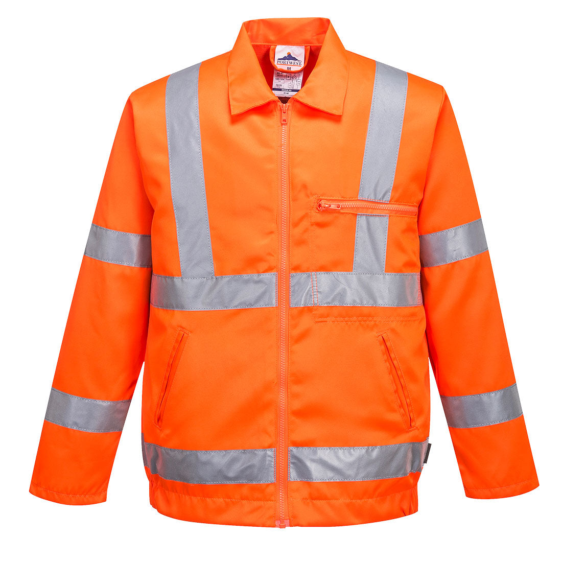 Hi-Vis Polycotton Bomber Jacket   (RT40)