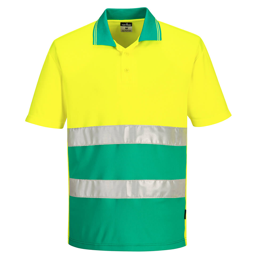 Hi-Vis Lightweight Contrast Polo Shirt