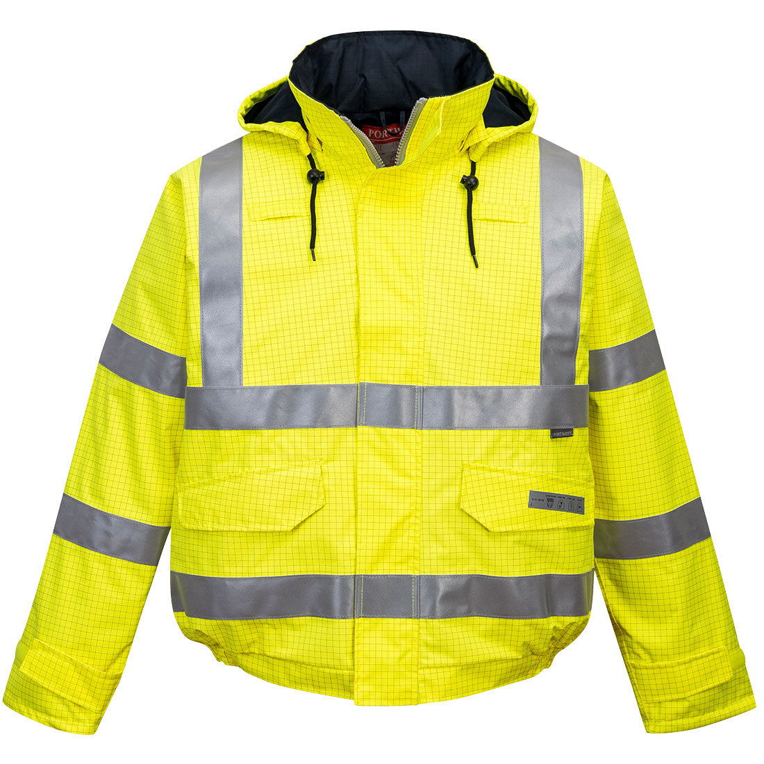 Bizflame Rain Hi-Vis Antistatic FR Bomber Jacket  (S773)