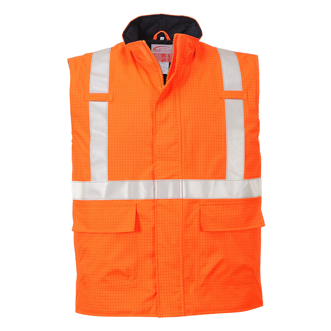 Bizflame Rain Hi-Vis Anti-static FR Bodywarmer  (S776)
