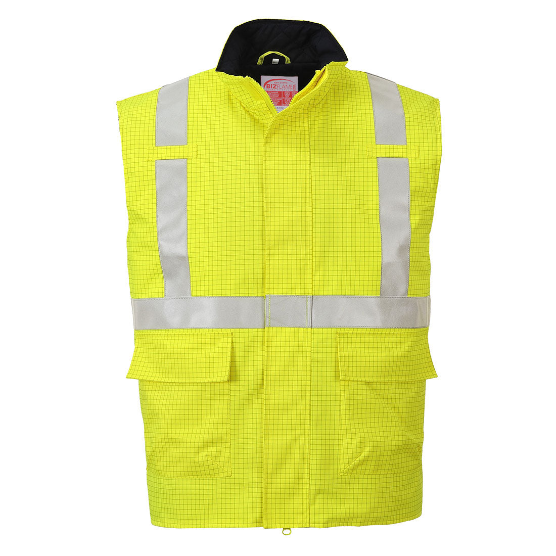 Bizflame Rain Hi-Vis Anti-static FR Bodywarmer  (S776)