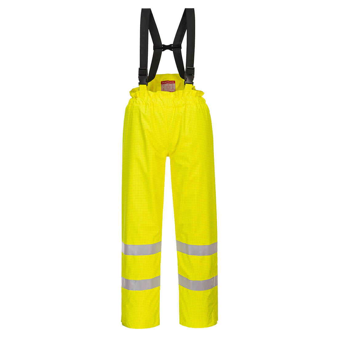 Bizflame Rain Lined Hi-Vis Antistatic FR Trousers  (S781)