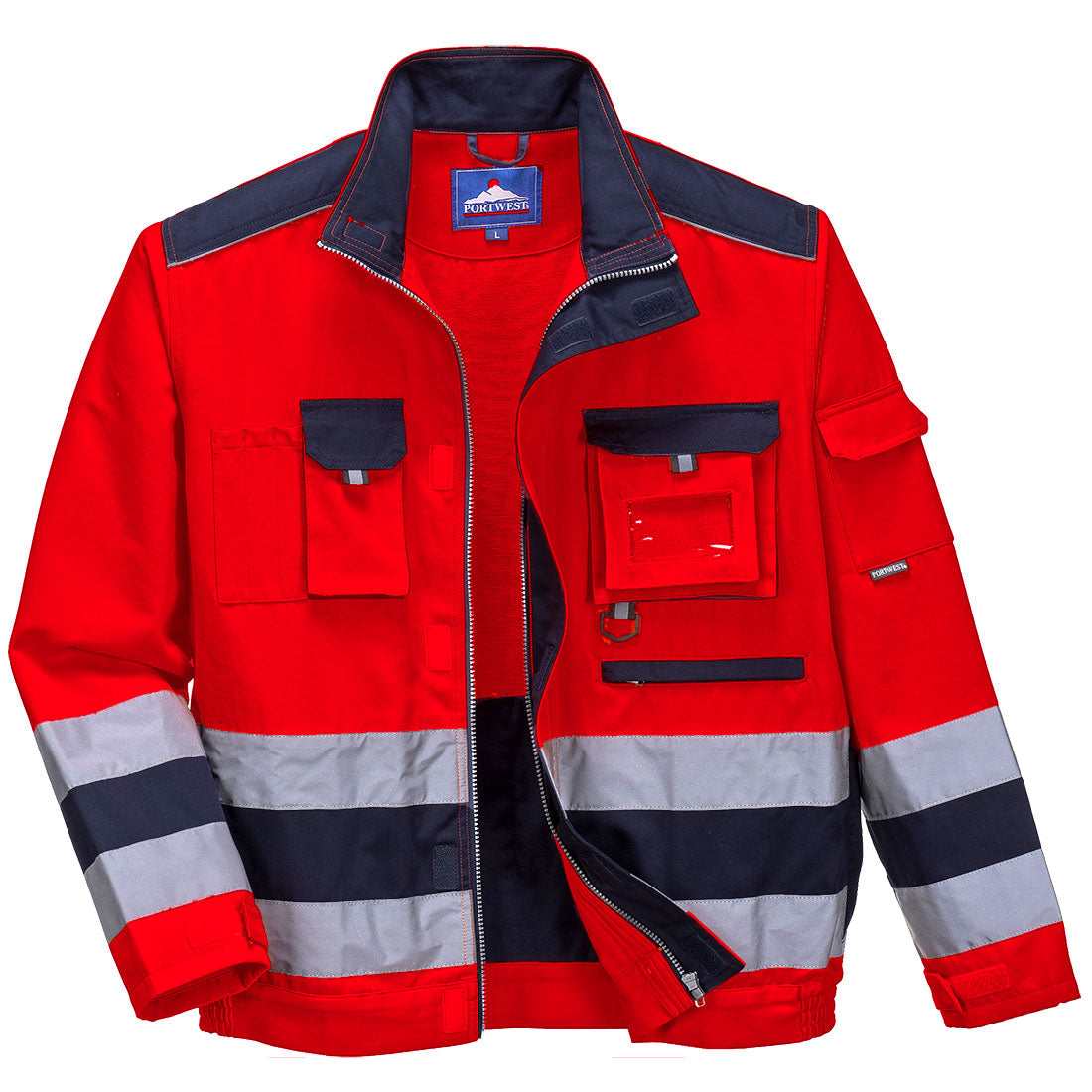 Lille Hi-Vis Contrast Bomber Jacket  (TX50)