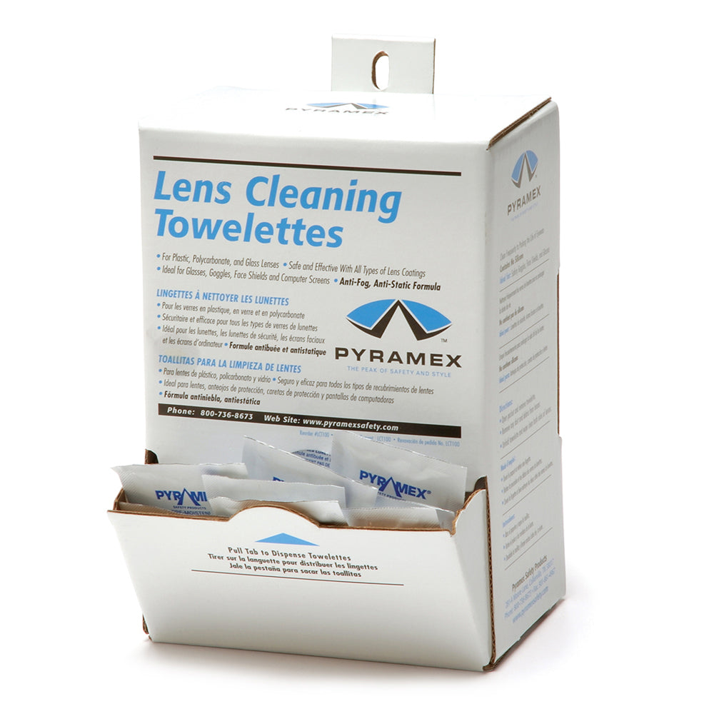 Supertouch Pyramex 100x Moist Cleaning Towelettes