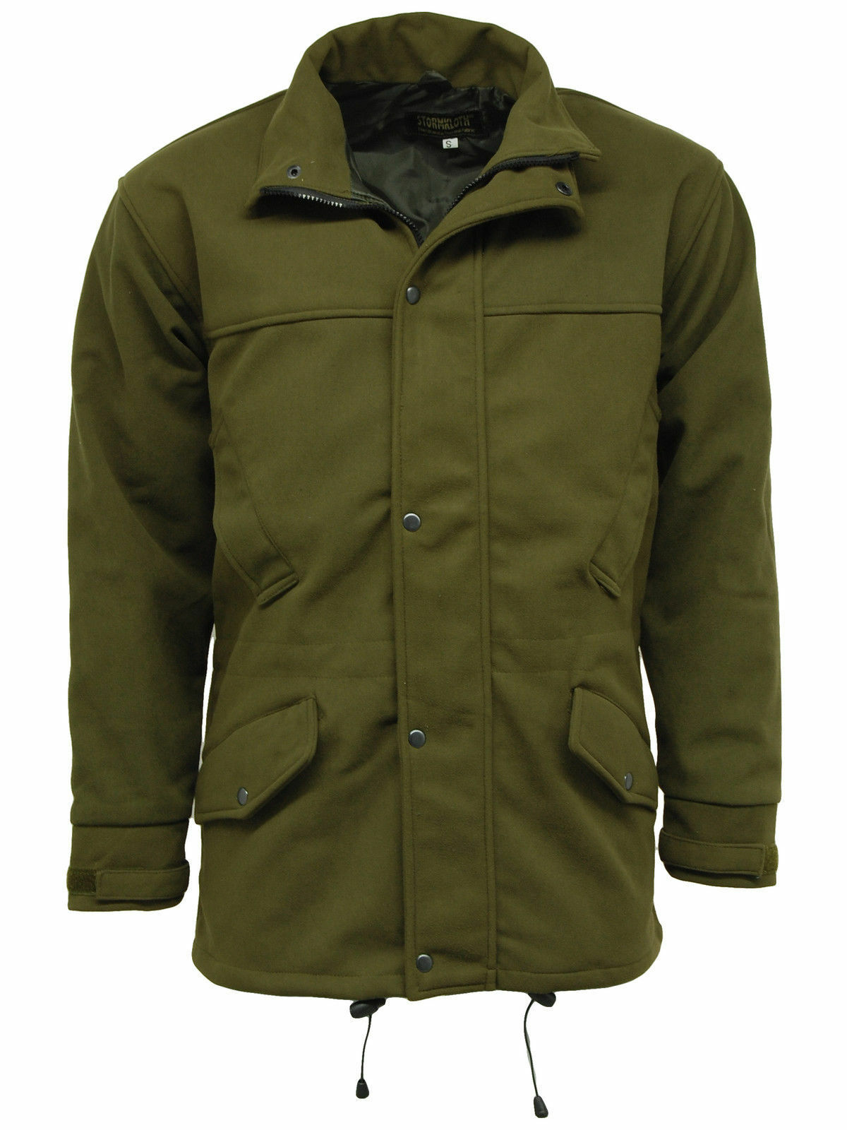 Stormkloth Moss Green Trekker Jacket Waterproof Windproof and Breathable