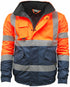 Stormway Mens Waterproof Two Tone Bomber Hi Vis Visibility Standard Safety Work Wear Jacket