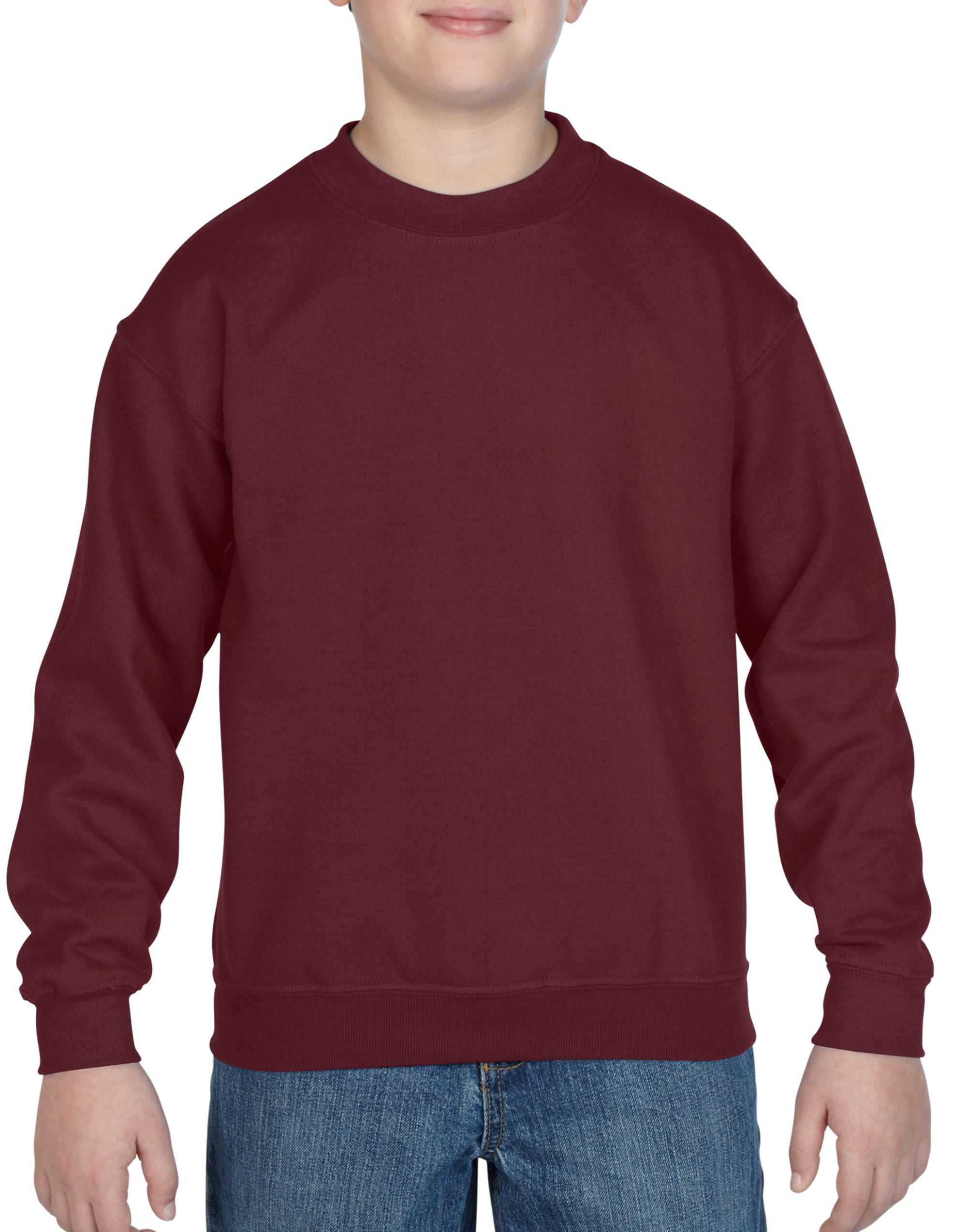 Gildan Heavy Blend™ Youth Crewneck Sweatshirt Yarn Count 20/1 (18000B)