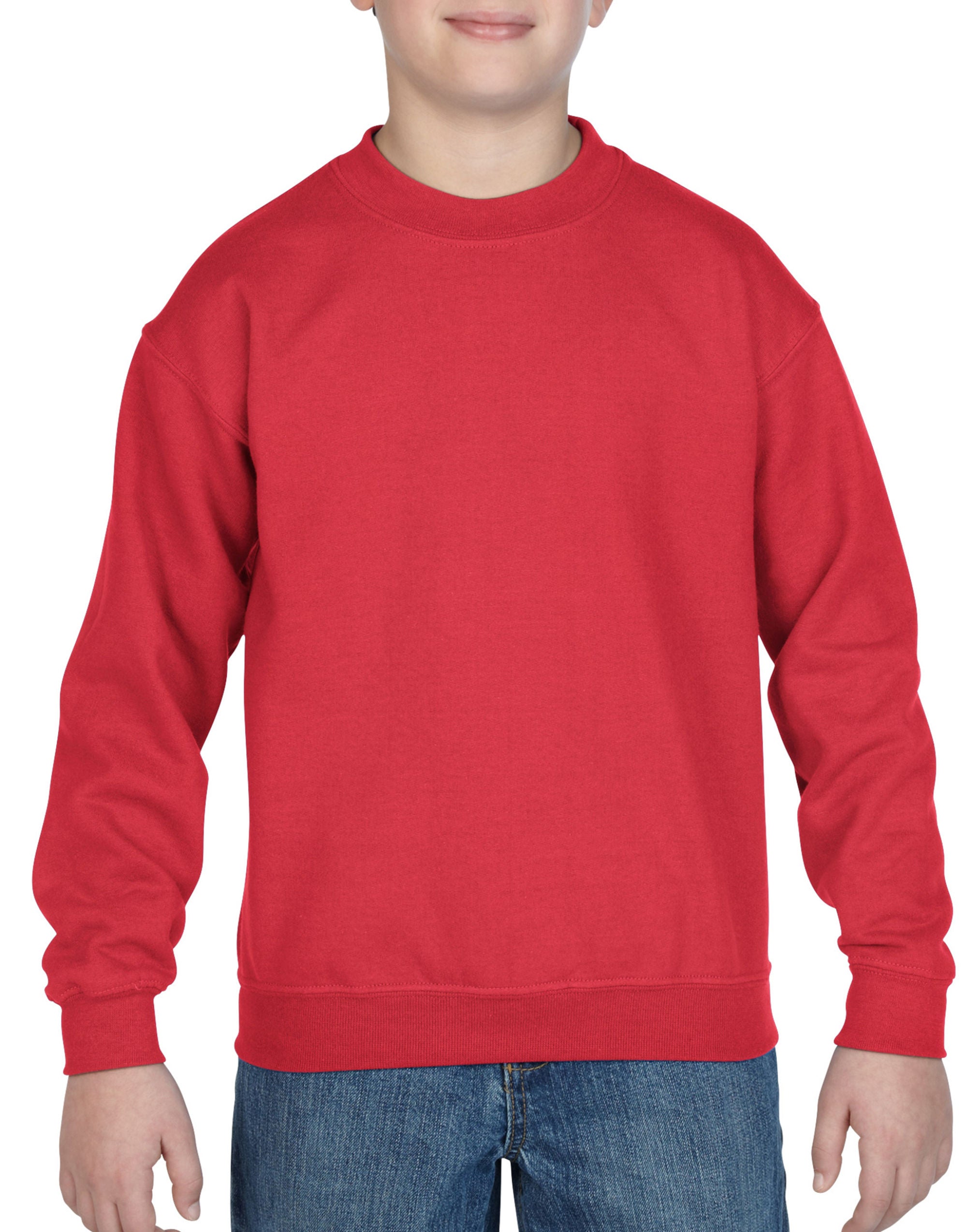 Gildan Heavy Blend™ Youth Crewneck Sweatshirt Yarn Count 20/1 (18000B)