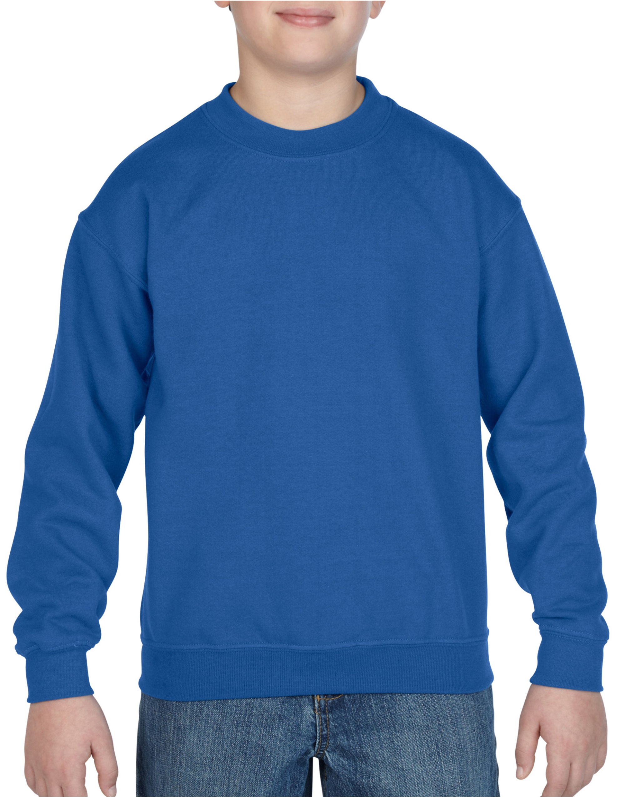 Gildan Heavy Blend™ Youth Crewneck Sweatshirt Yarn Count 20/1 (18000B)