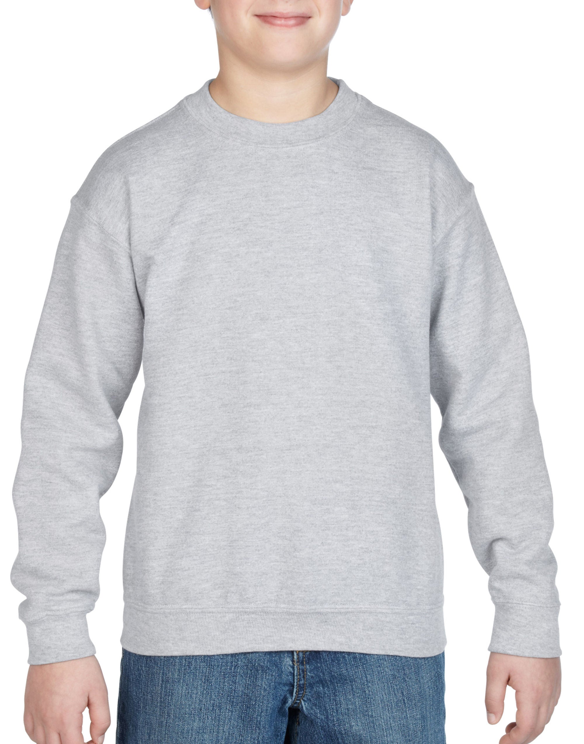 Gildan Heavy Blend™ Youth Crewneck Sweatshirt Yarn Count 20/1 (18000B)