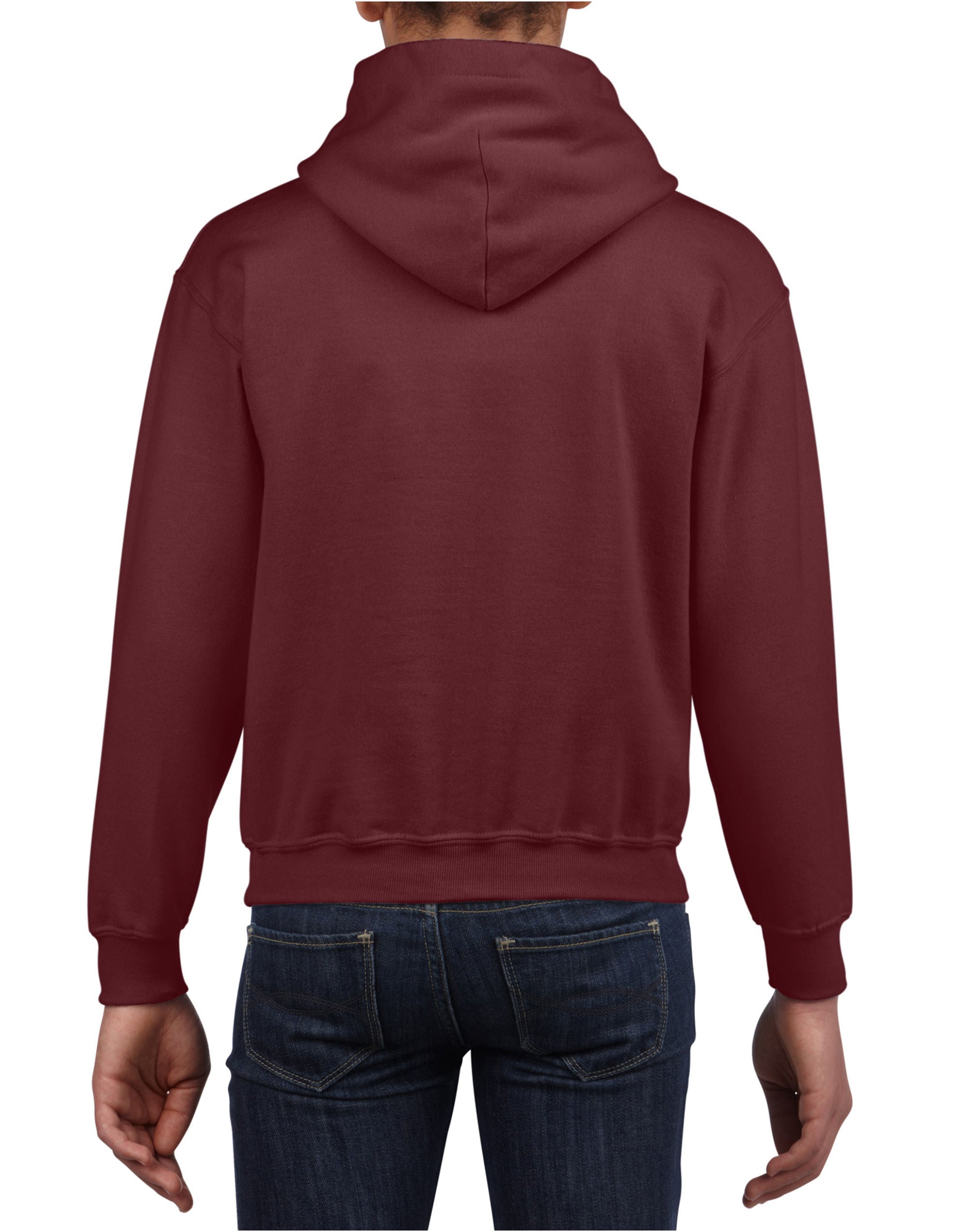 Gildan Heavy Blend™ Youth Hooded Sweatshirt Yarn Count 20/1 (18500B)