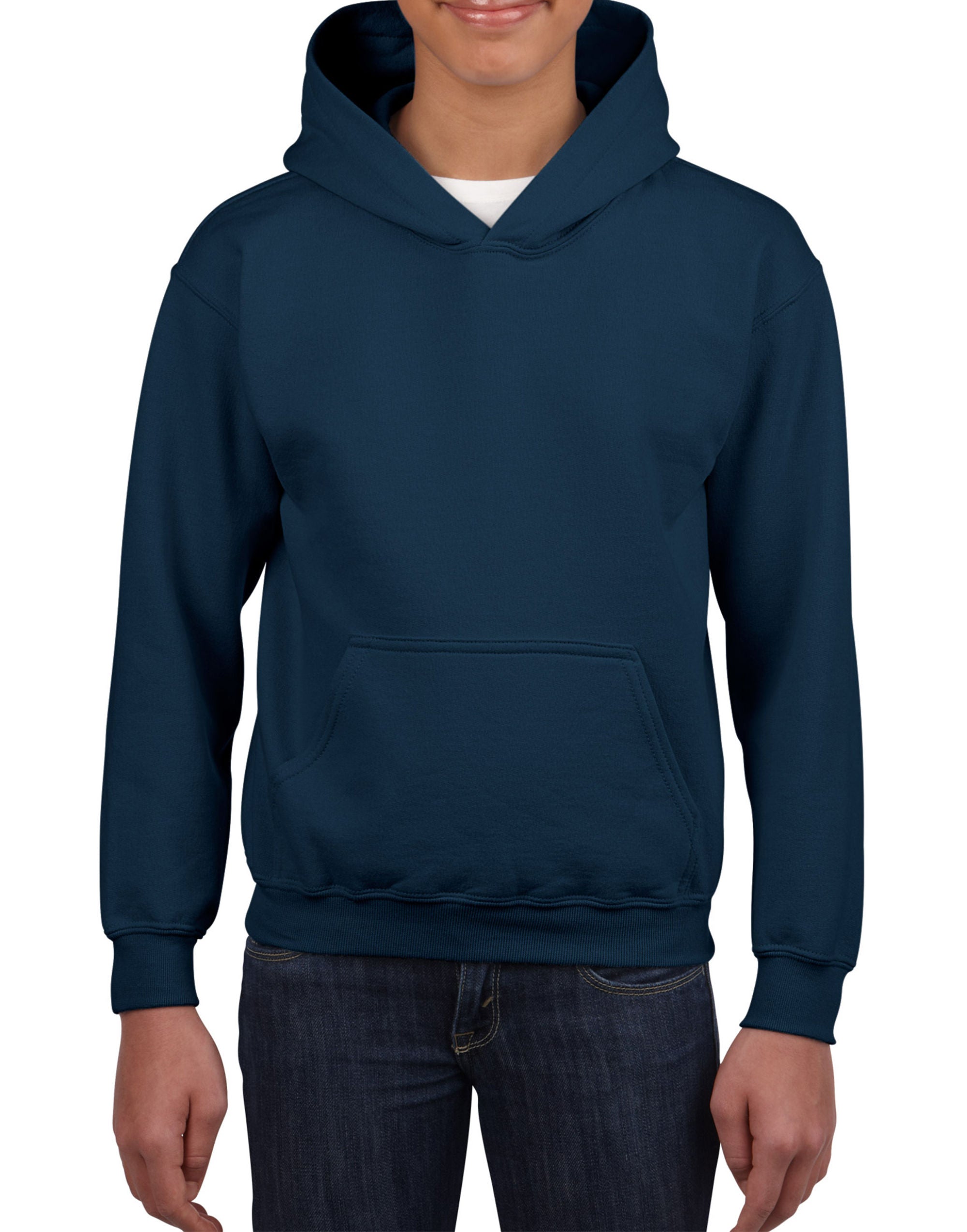 Gildan Heavy Blend™ Youth Hooded Sweatshirt Yarn Count 20/1 (18500B)