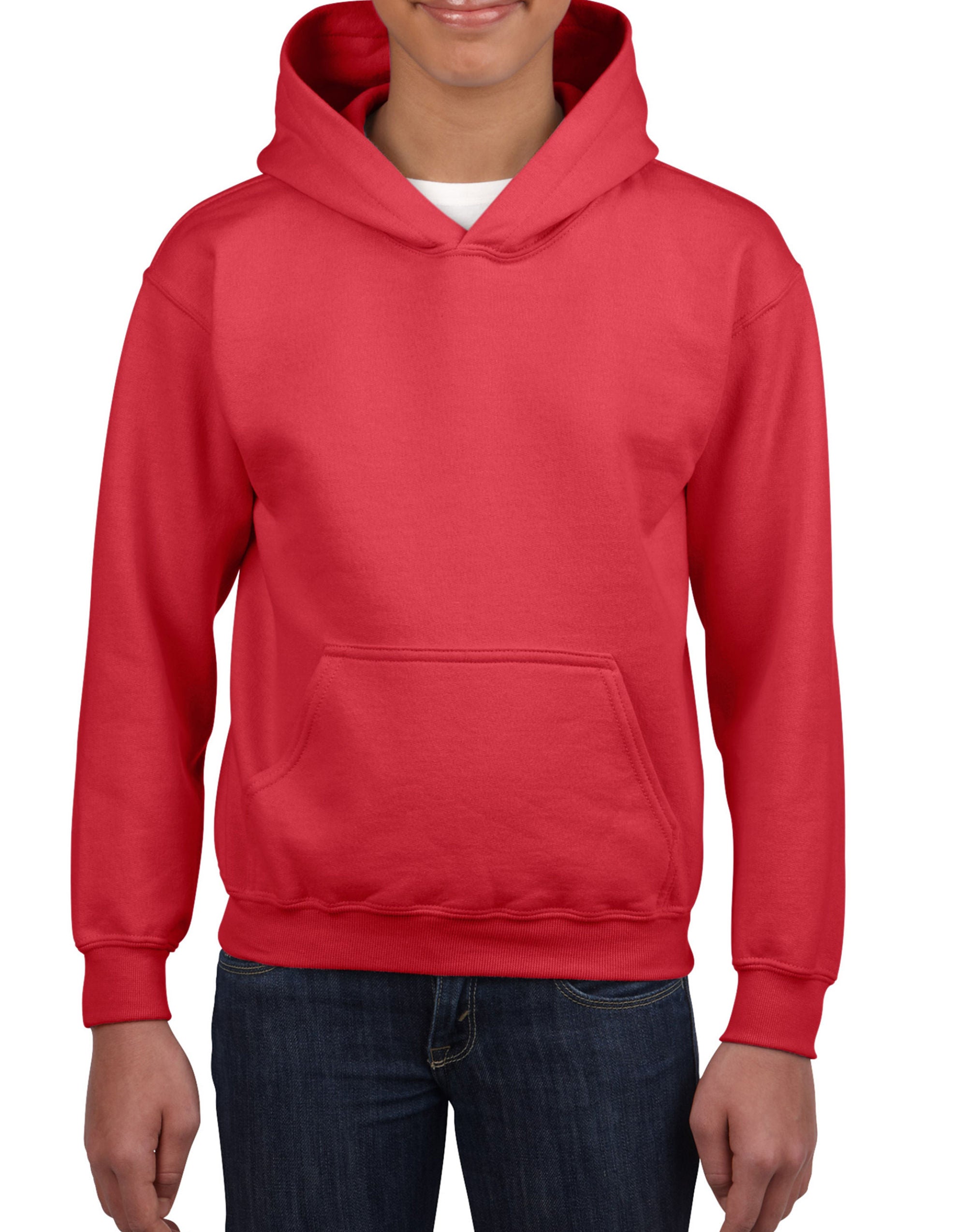 Gildan Heavy Blend™ Youth Hooded Sweatshirt Yarn Count 20/1 (18500B)