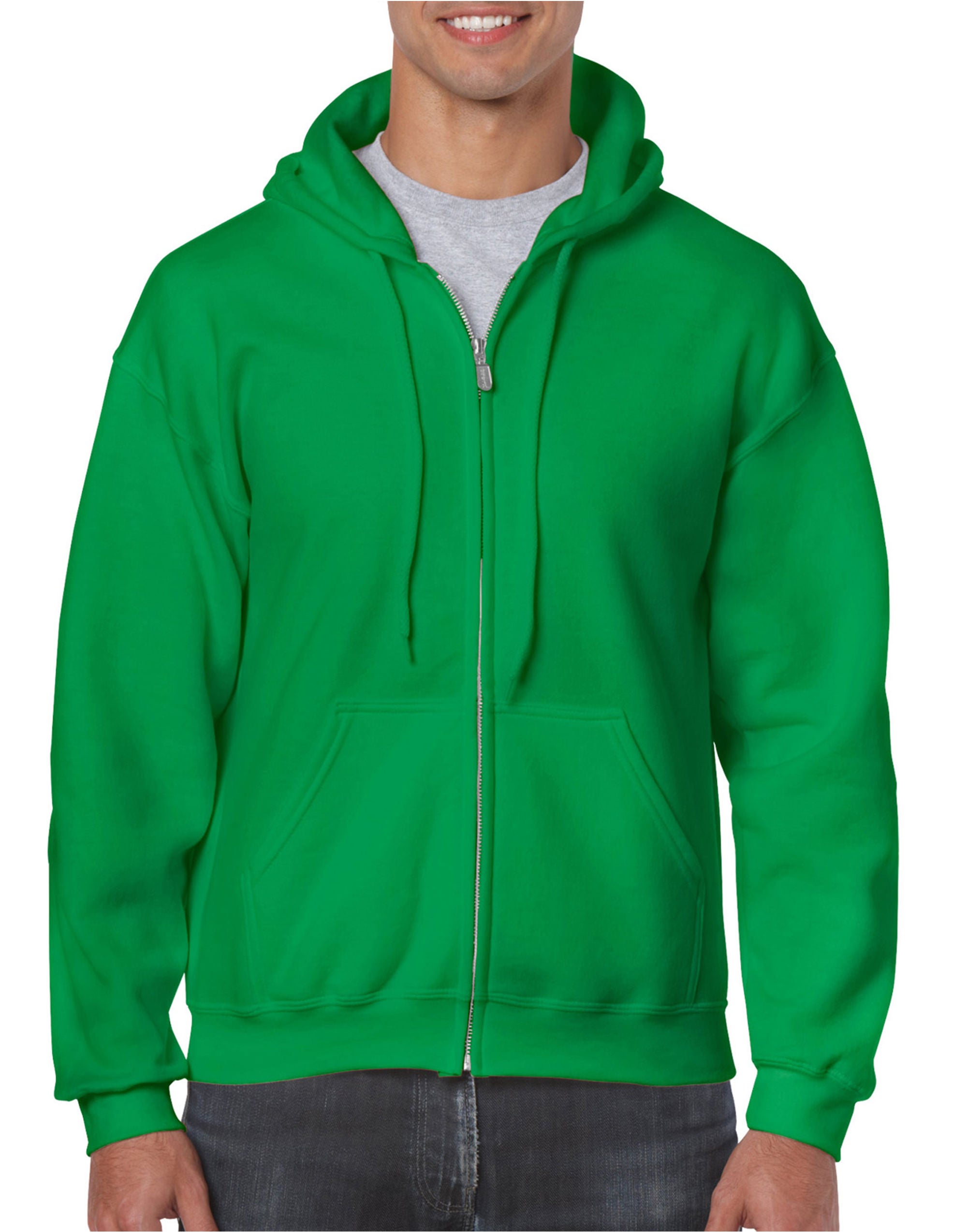 Gildan Heavy Blend™ Adult Full Zip Hooded Sweatshirt Yarn Count 20/1 (18600)