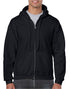 Gildan Heavy Blend™ Adult Full Zip Hooded Sweatshirt Yarn Count 20/1 (18600)