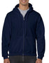 Gildan Heavy Blend™ Adult Full Zip Hooded Sweatshirt Yarn Count 20/1 (18600)