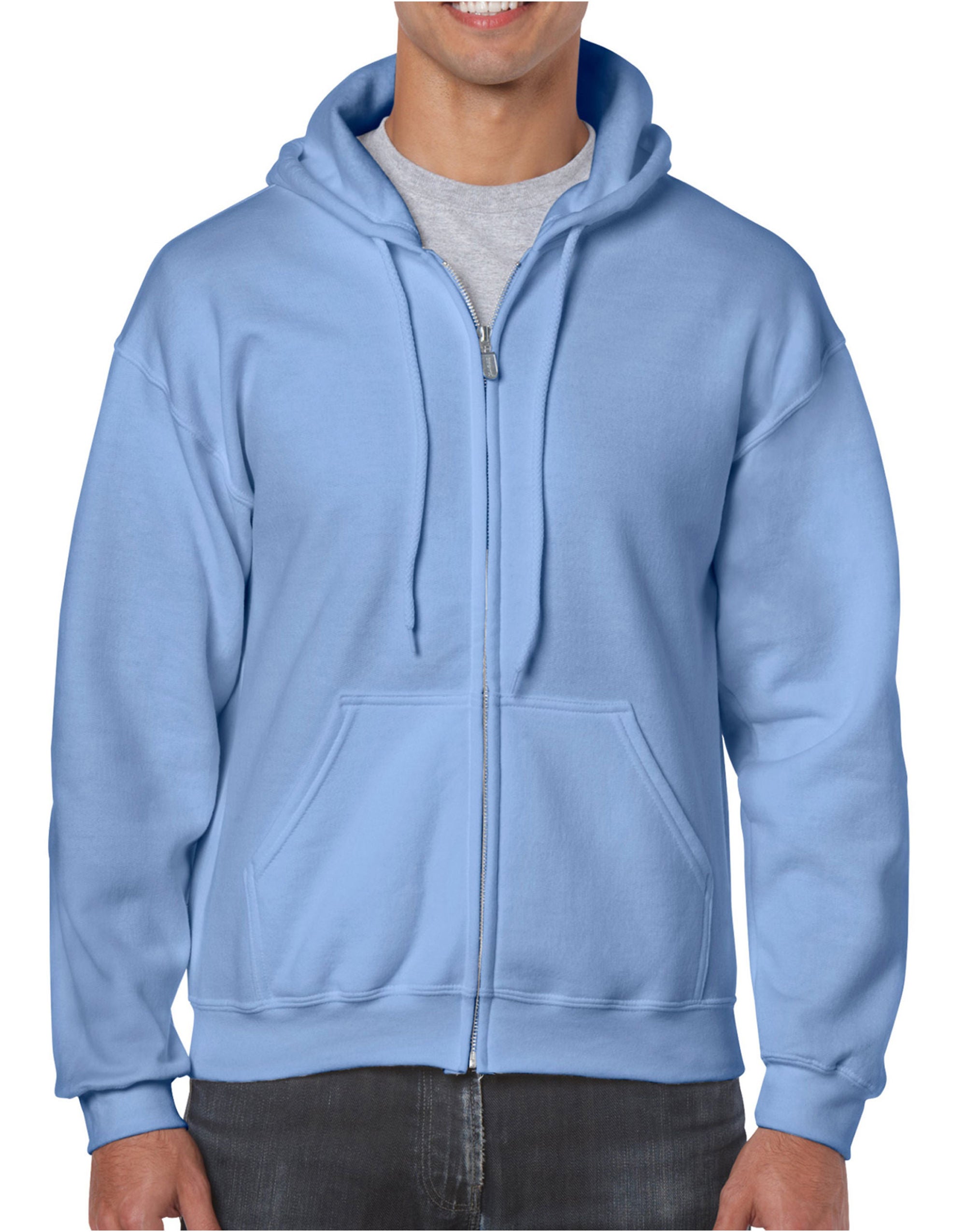 Gildan Heavy Blend™ Adult Full Zip Hooded Sweatshirt Yarn Count 20/1 (18600)