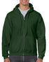 Gildan Heavy Blend™ Adult Full Zip Hooded Sweatshirt Yarn Count 20/1 (18600)