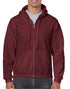 Gildan Heavy Blend™ Adult Full Zip Hooded Sweatshirt Yarn Count 20/1 (18600)