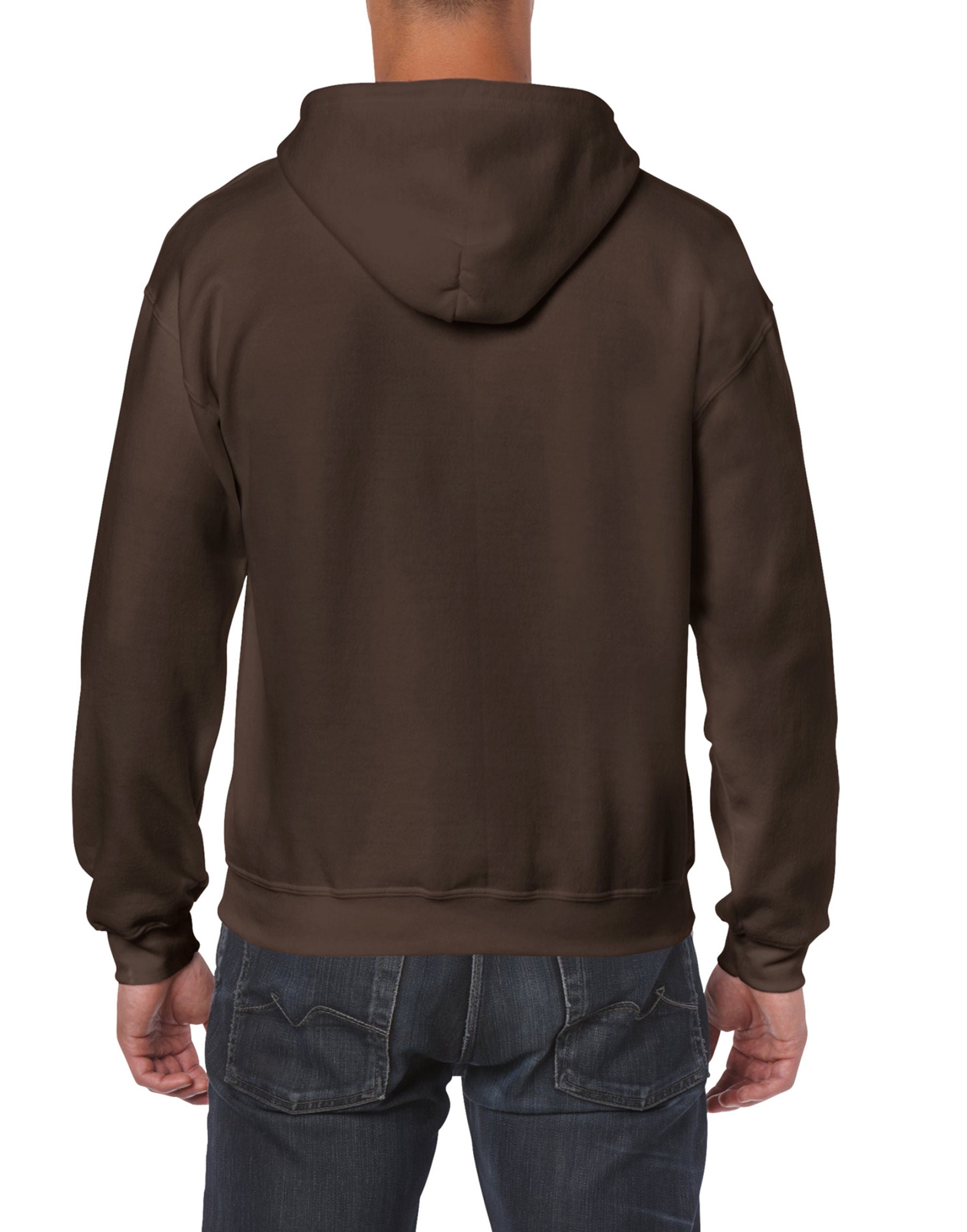Gildan Heavy Blend™ Adult Full Zip Hooded Sweatshirt Yarn Count 20/1 (18600)