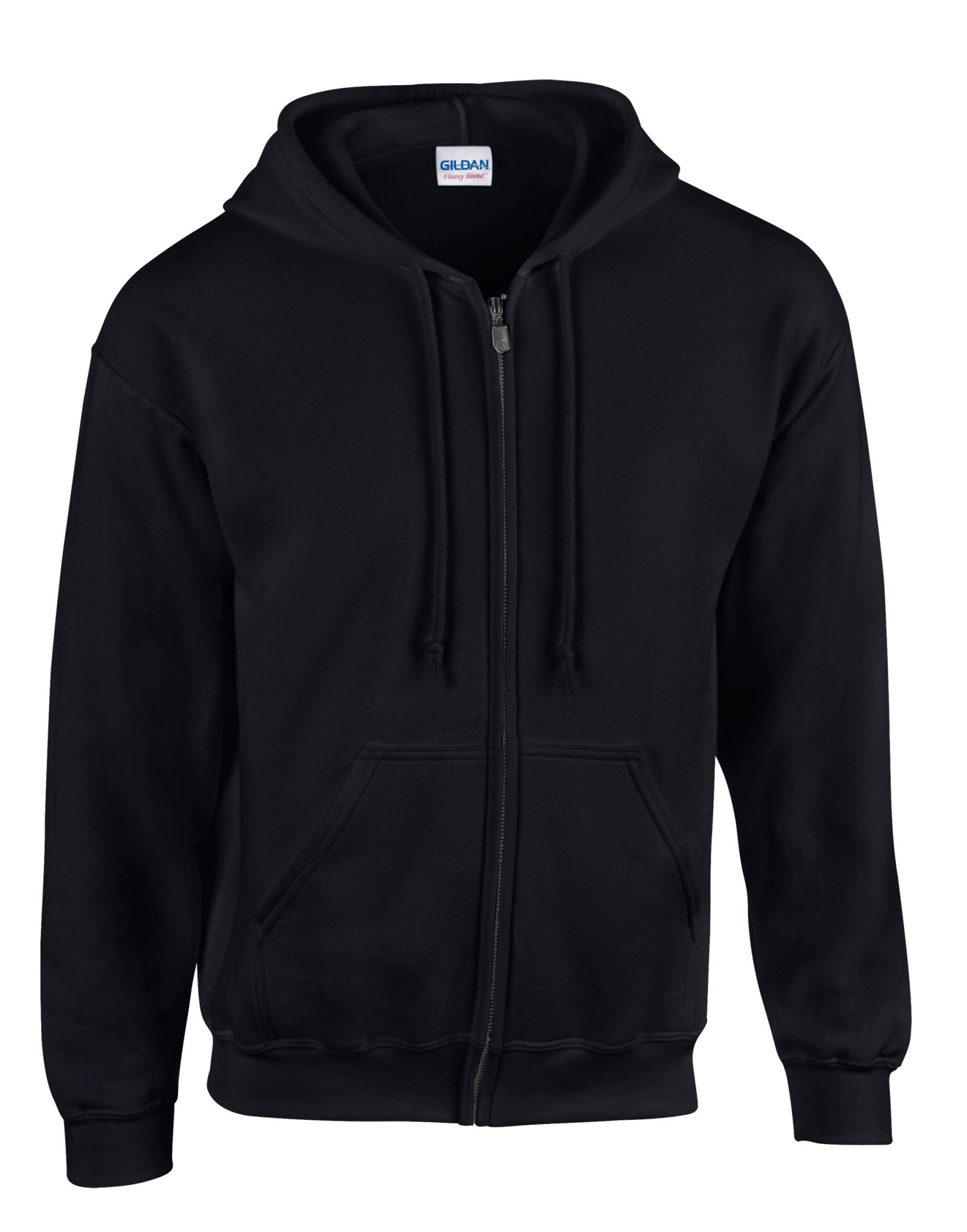Gildan Heavy Blend™ Adult Full Zip Hooded Sweatshirt Yarn Count 20/1 (18600)