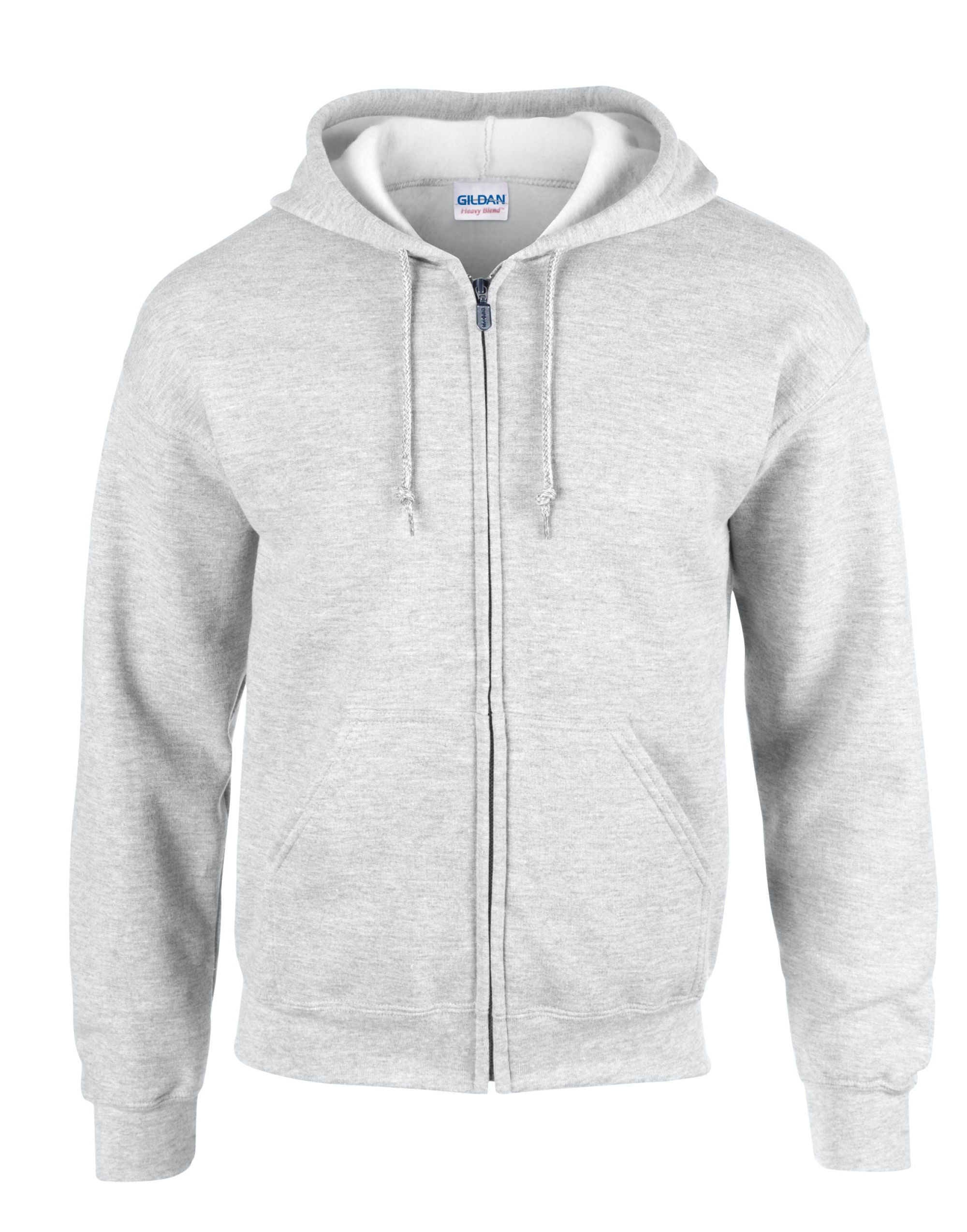 Gildan Heavy Blend™ Adult Full Zip Hooded Sweatshirt Yarn Count 20/1 (18600)