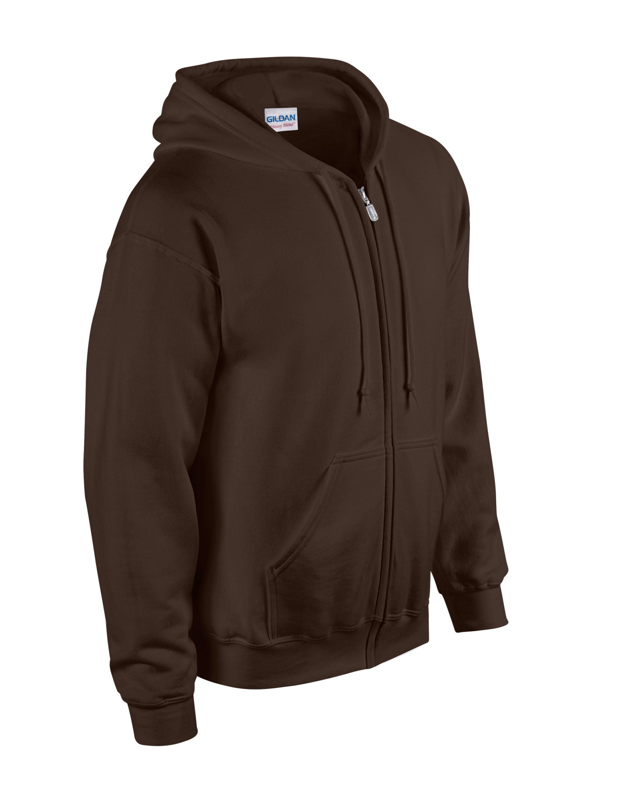 Gildan Heavy Blend™ Adult Full Zip Hooded Sweatshirt Yarn Count 20/1 (18600)