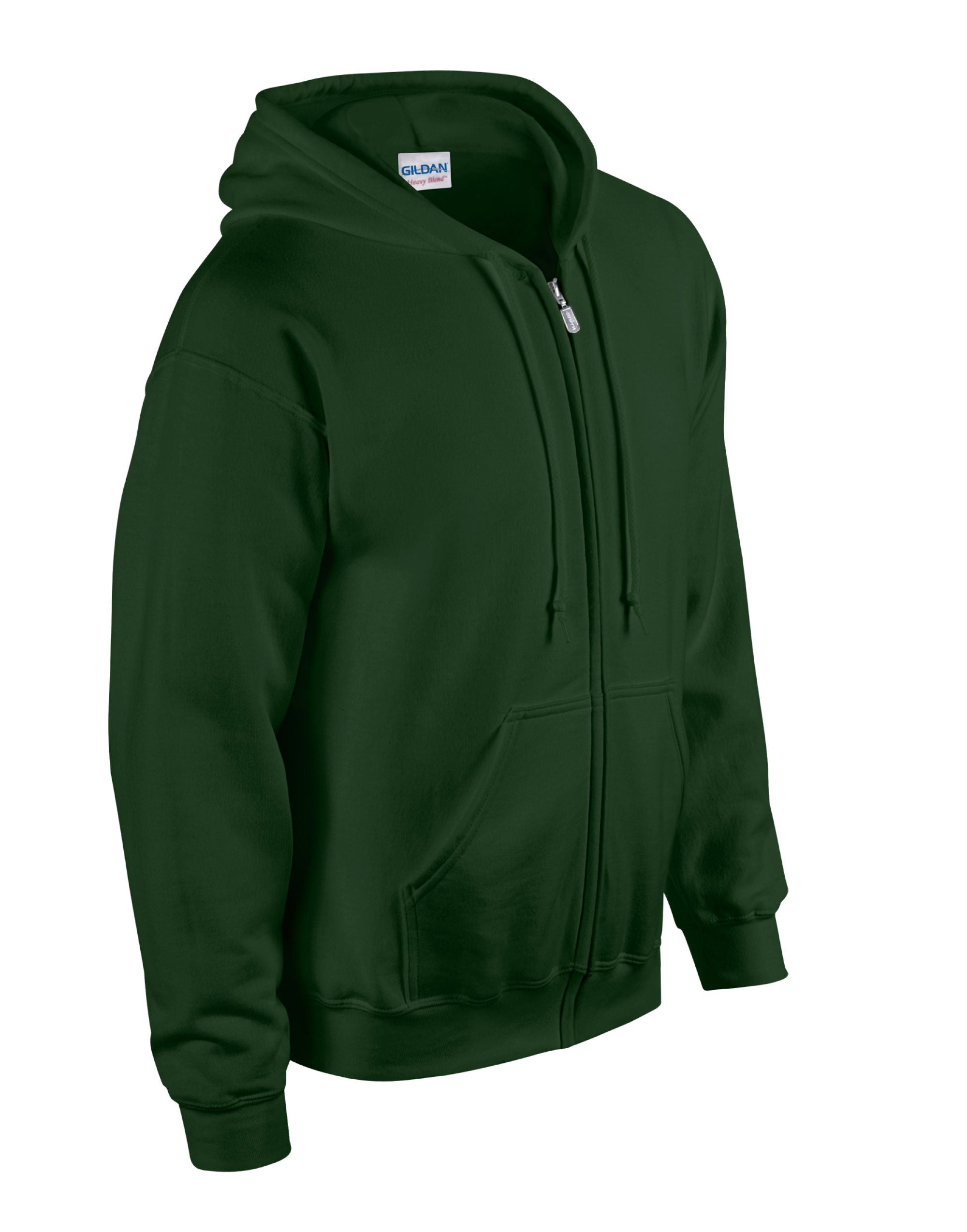 Gildan Heavy Blend™ Adult Full Zip Hooded Sweatshirt Yarn Count 20/1 (18600)