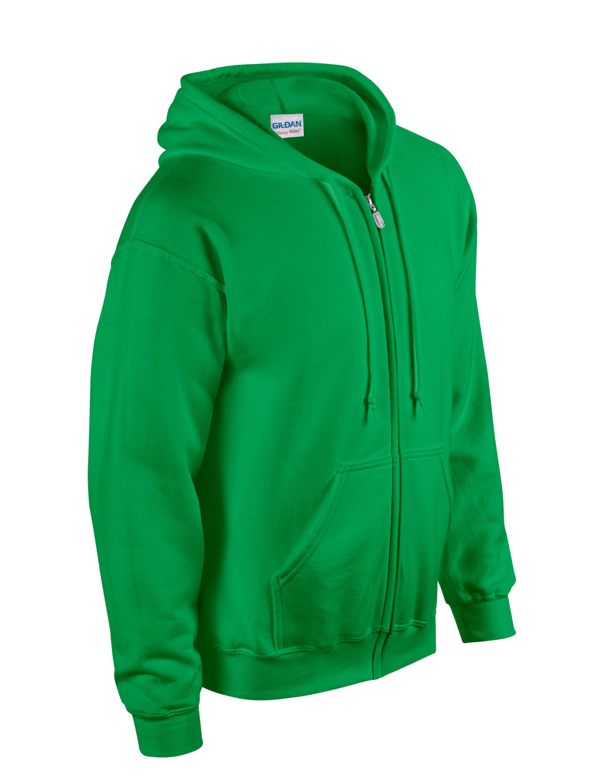 Gildan Heavy Blend™ Adult Full Zip Hooded Sweatshirt Yarn Count 20/1 (18600)