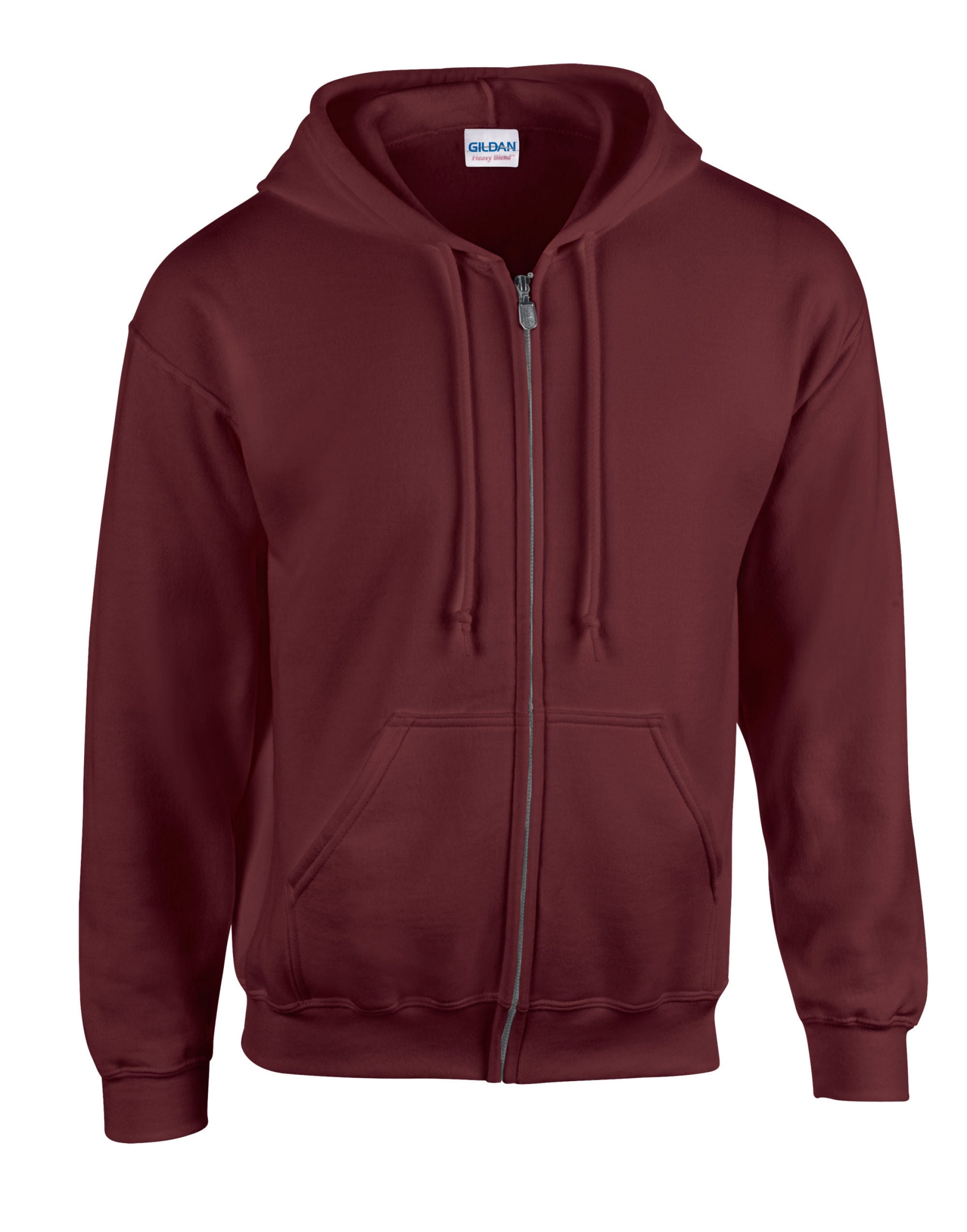 Gildan Heavy Blend™ Adult Full Zip Hooded Sweatshirt Yarn Count 20/1 (18600)