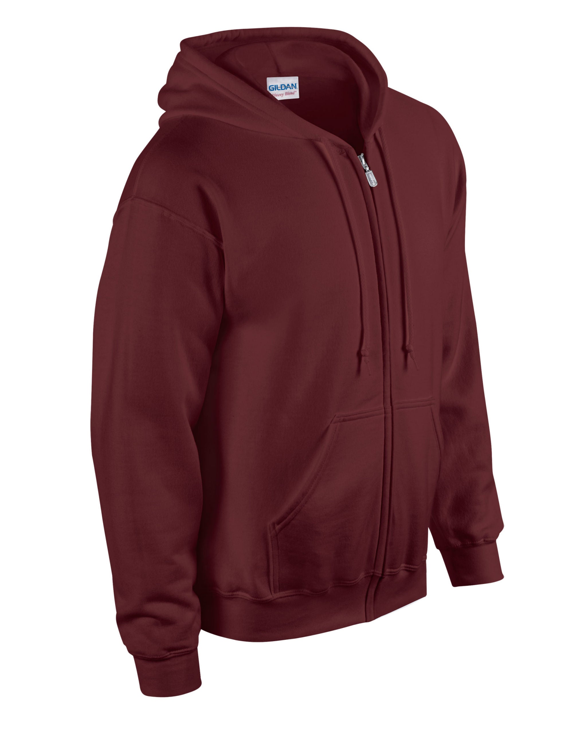 Gildan Heavy Blend™ Adult Full Zip Hooded Sweatshirt Yarn Count 20/1 (18600)