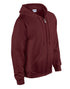 Gildan Heavy Blend™ Adult Full Zip Hooded Sweatshirt Yarn Count 20/1 (18600)