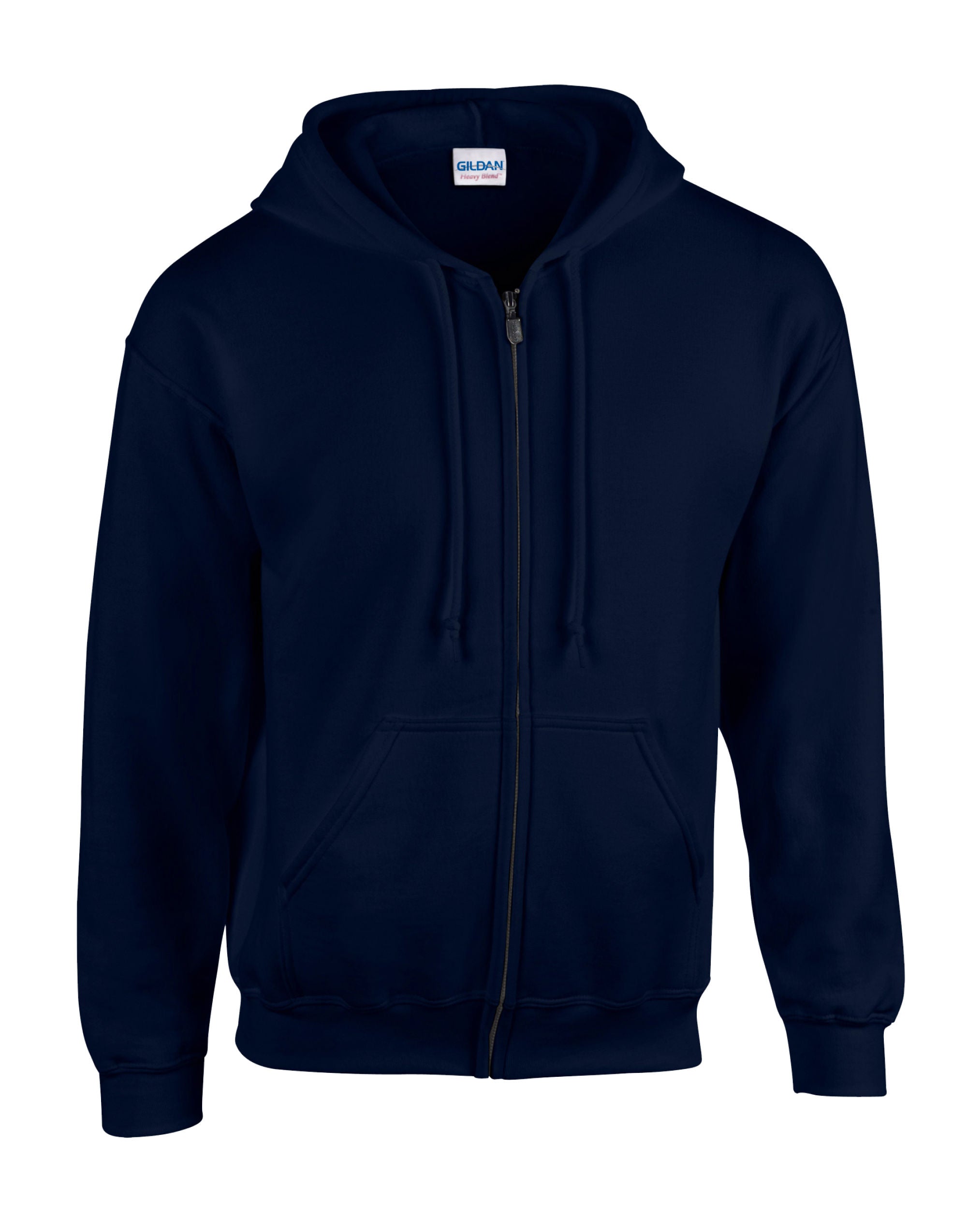 Gildan Heavy Blend™ Adult Full Zip Hooded Sweatshirt Yarn Count 20/1 (18600)
