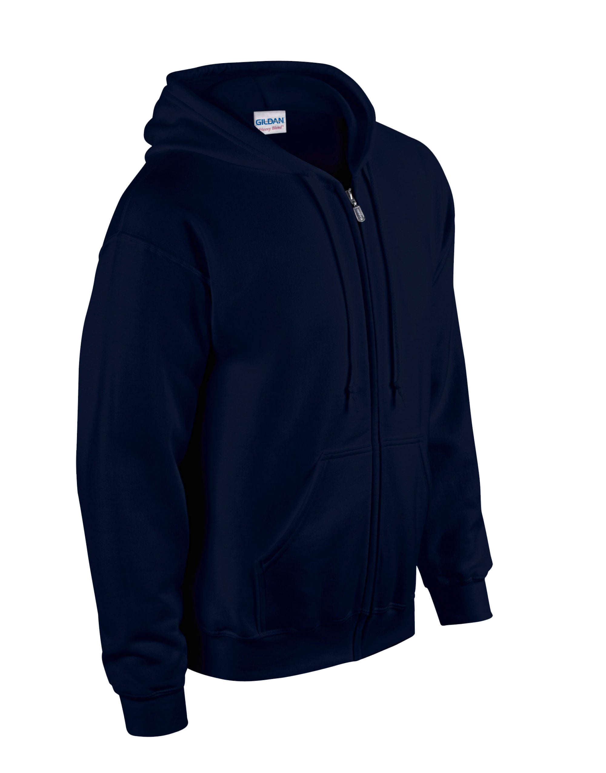 Gildan Heavy Blend™ Adult Full Zip Hooded Sweatshirt Yarn Count 20/1 (18600)
