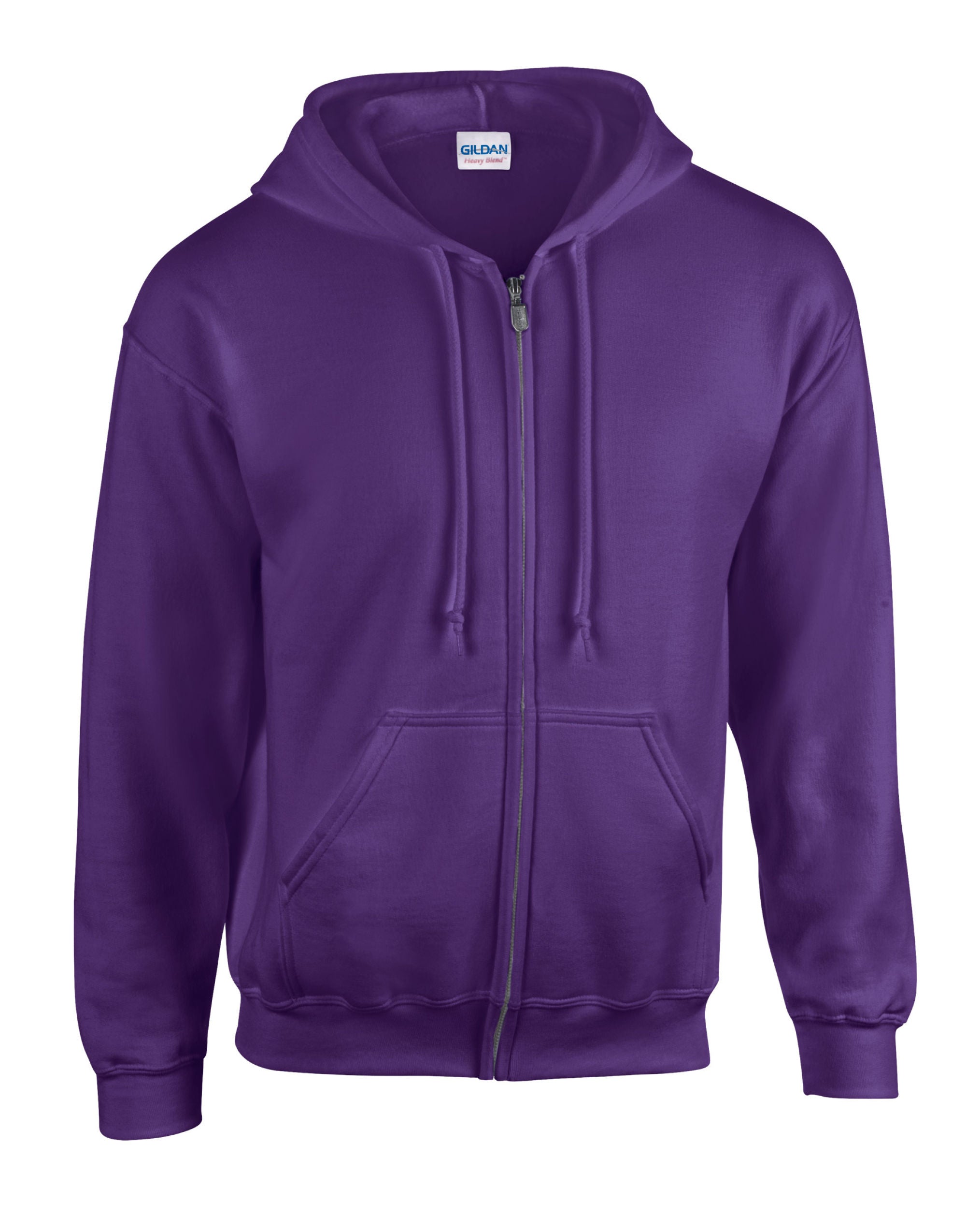 Gildan Heavy Blend™ Adult Full Zip Hooded Sweatshirt Yarn Count 20/1 (18600)