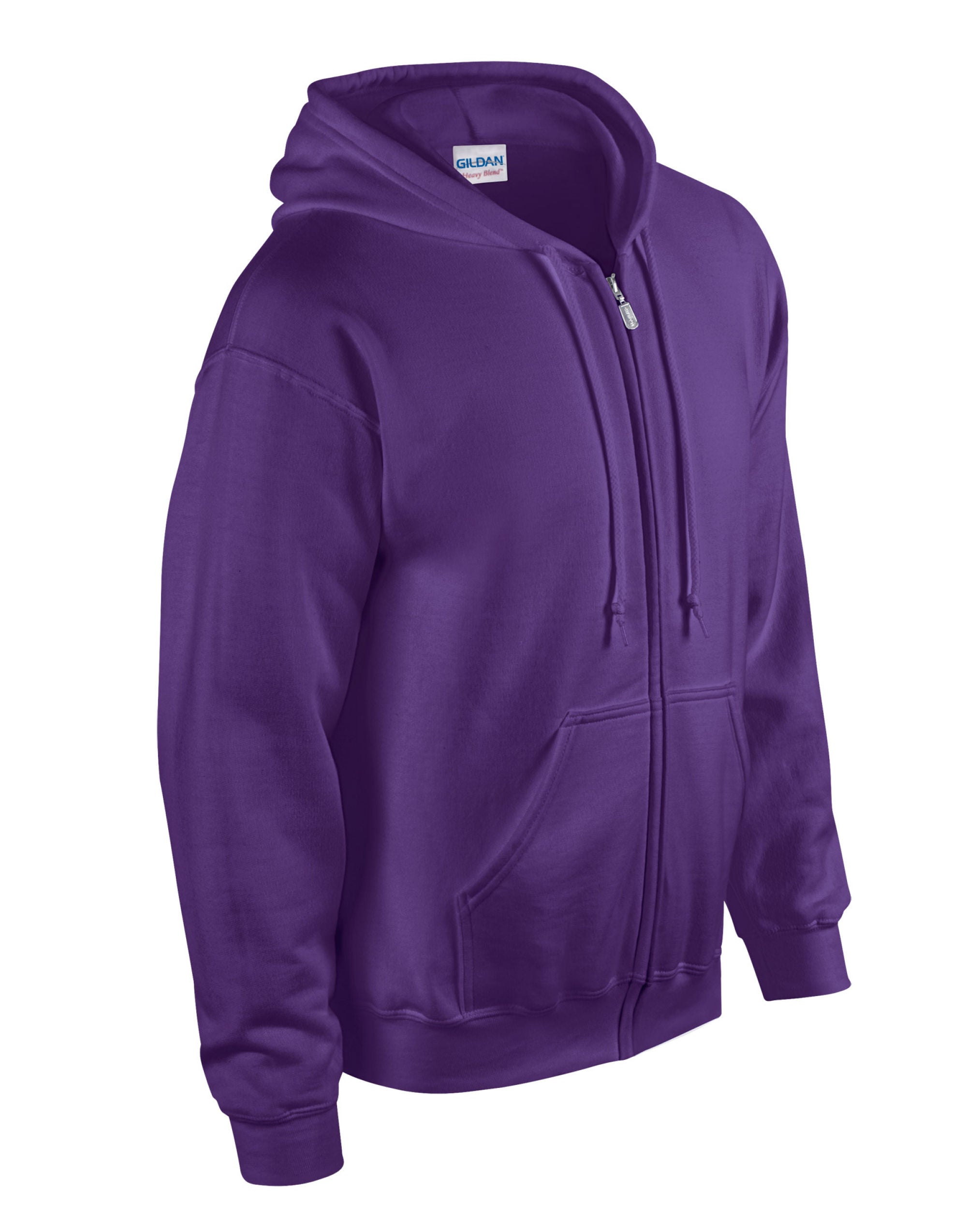Gildan Heavy Blend™ Adult Full Zip Hooded Sweatshirt Yarn Count 20/1 (18600)