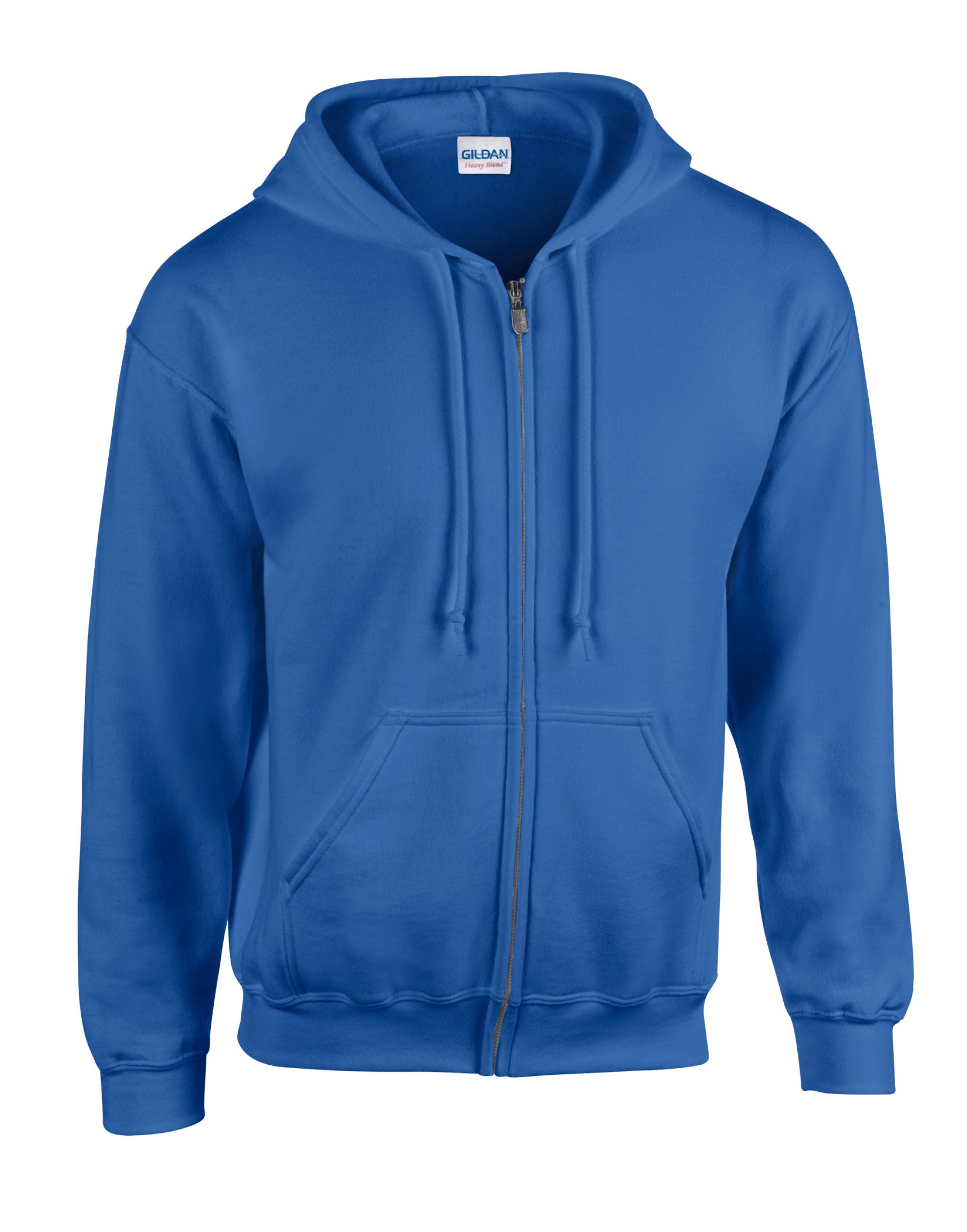 Gildan Heavy Blend™ Adult Full Zip Hooded Sweatshirt Yarn Count 20/1 (18600)
