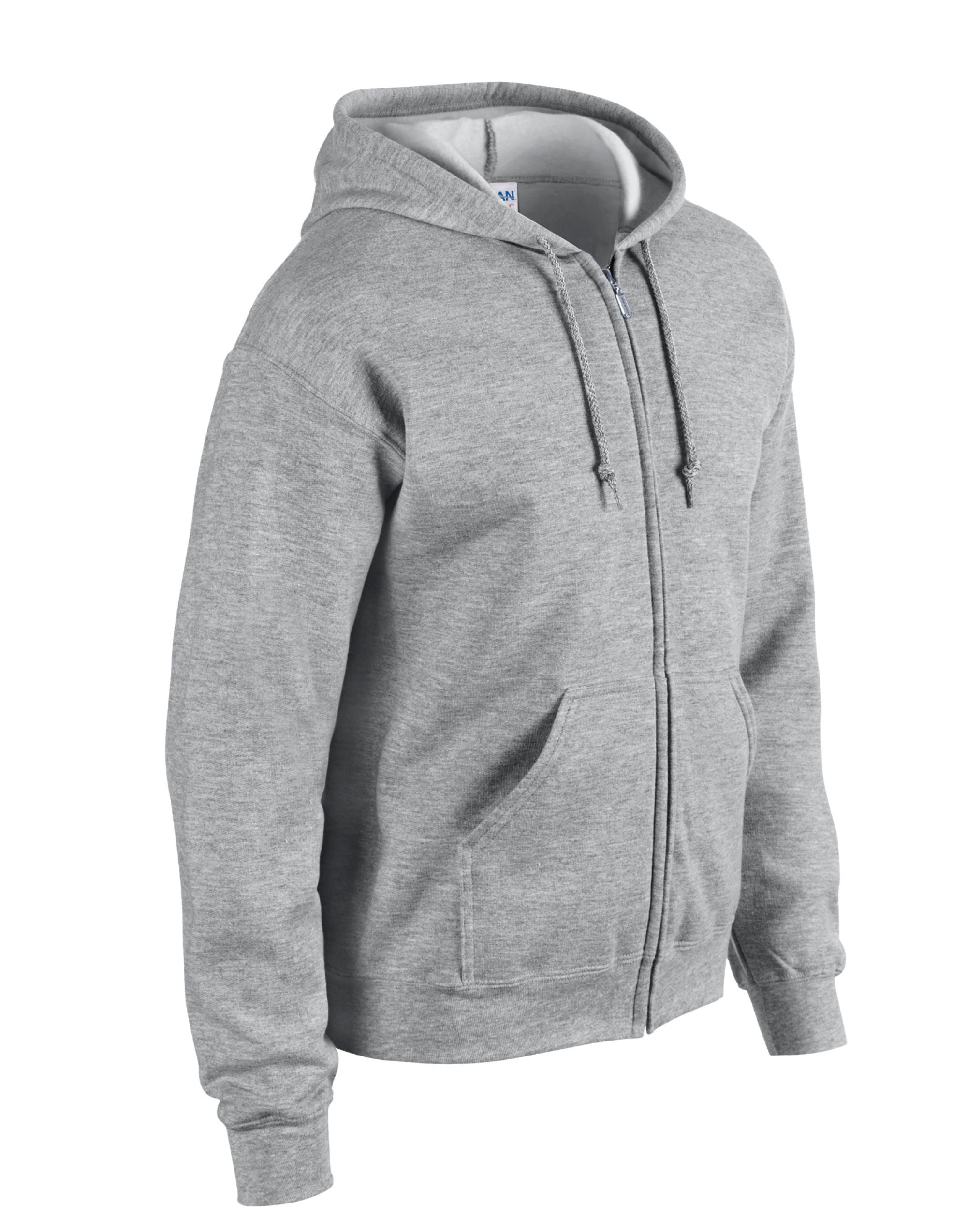 Gildan Heavy Blend™ Adult Full Zip Hooded Sweatshirt Yarn Count 20/1 (18600)
