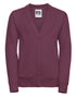 Russell Jerzees Schoolgear Children's Sweatshirt Cardigan This v-neck sweat combines smartness with style and comfort (273B)