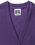 Russell Jerzees Schoolgear Children's Sweatshirt Cardigan This v-neck sweat combines smartness with style and comfort (273B)